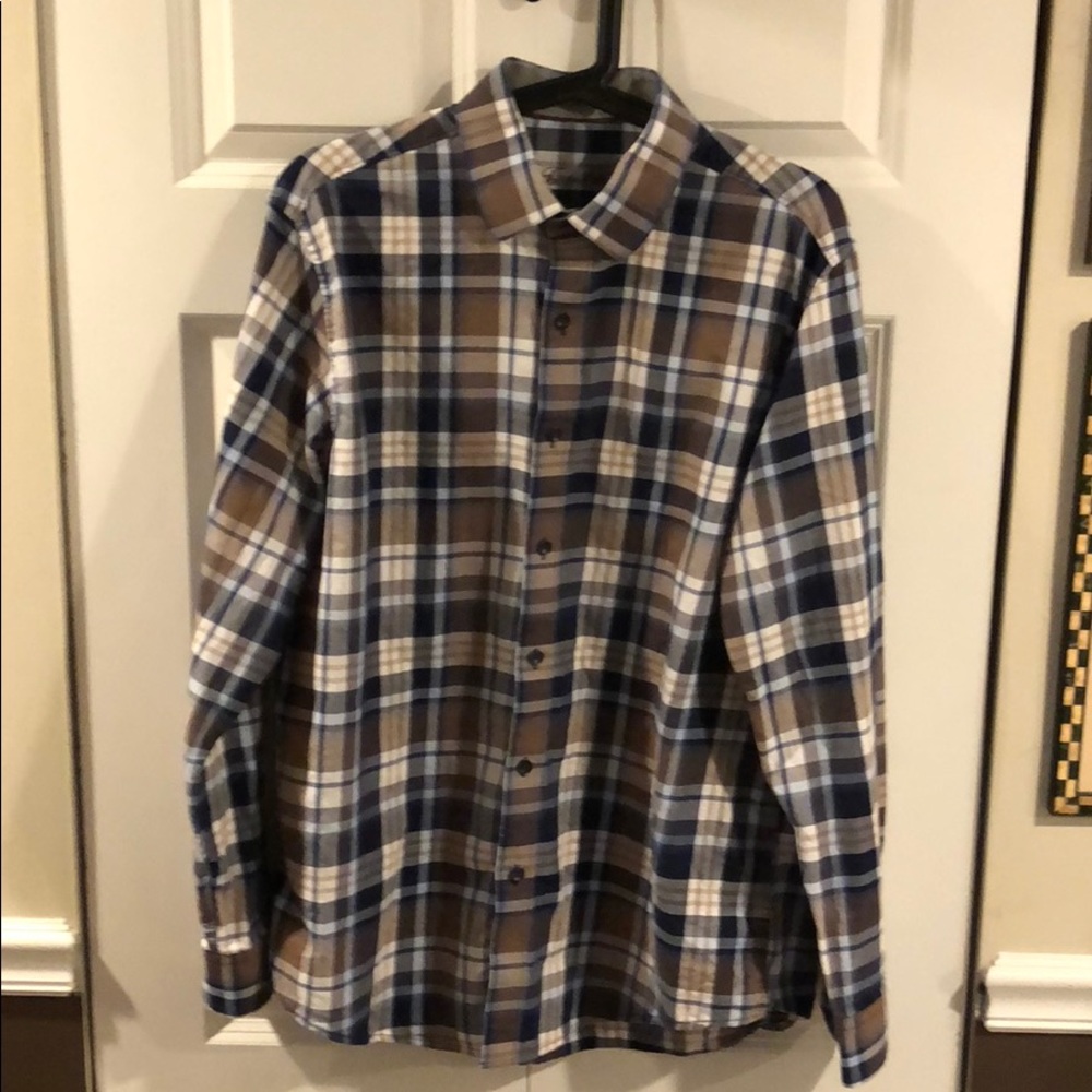 Tasso Elba button down dress shirt.